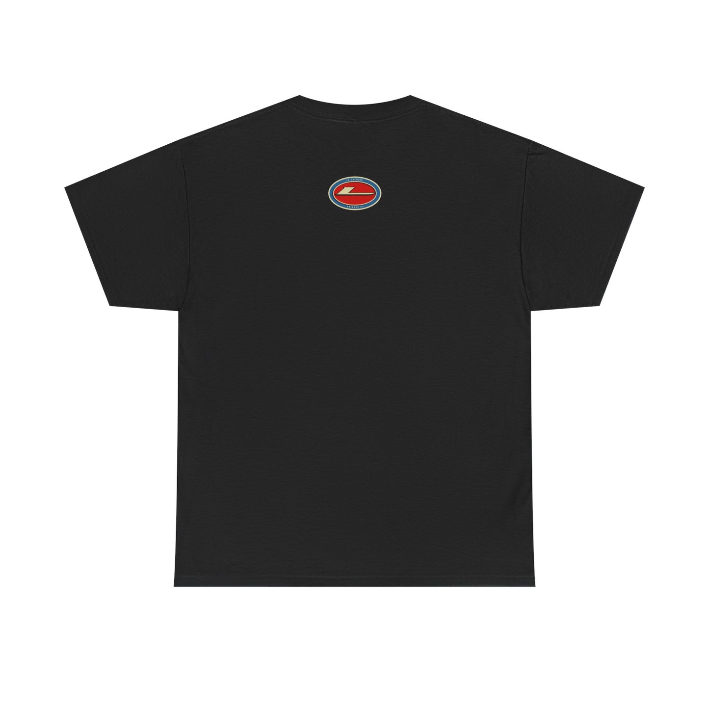 Heavy "16 " Cotton Black Tee