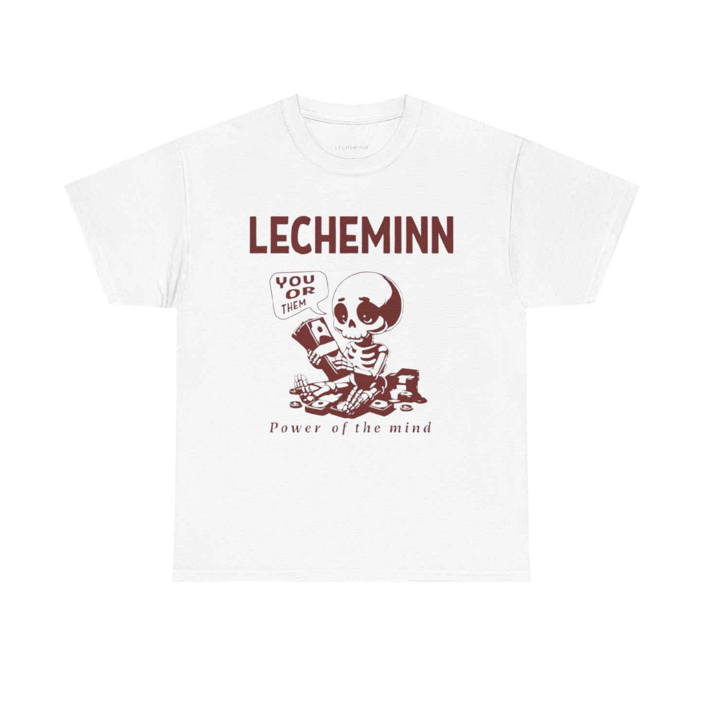 Heavy - 'Power of the Mind' Cotton White Tee