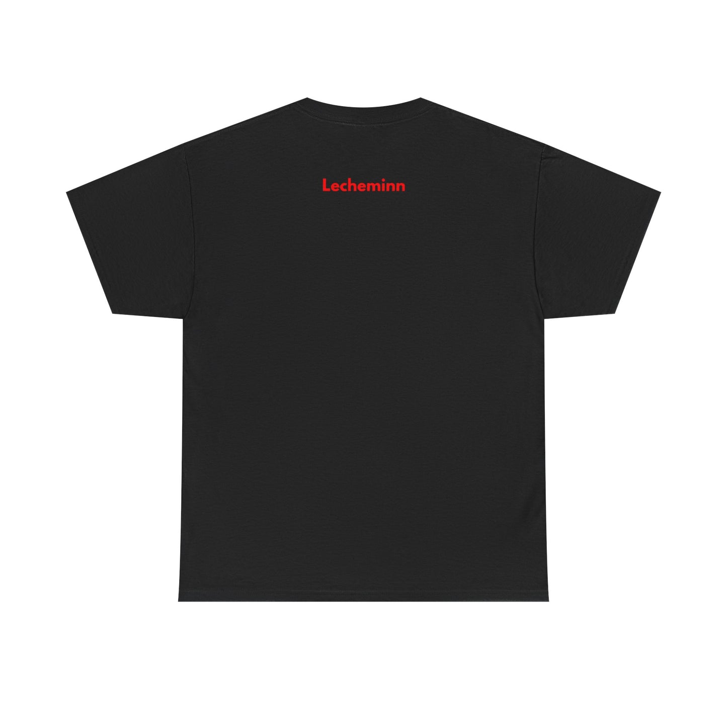 Heavy "Dreams into Reality" Cotton Black/Red T-shirt.