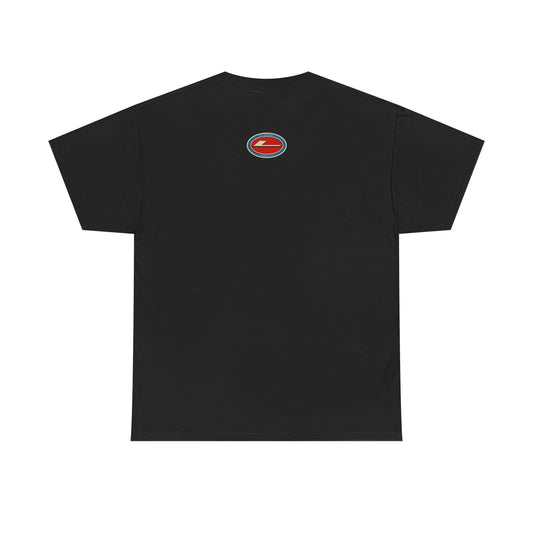 Heavy "16 " Cotton Black Tee