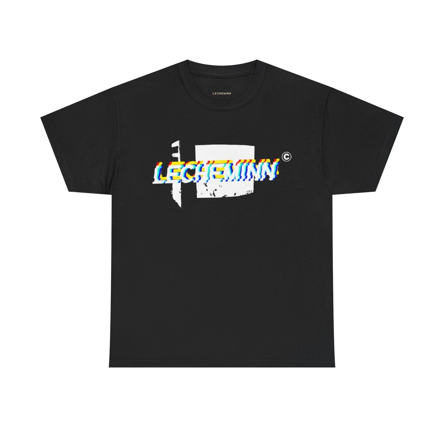 Heavy "Where is the remote?" Cotton Black Tee