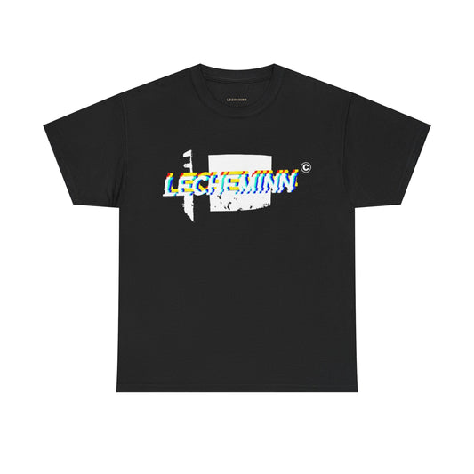 Heavy "Where is the remote?" Cotton Black Tee
