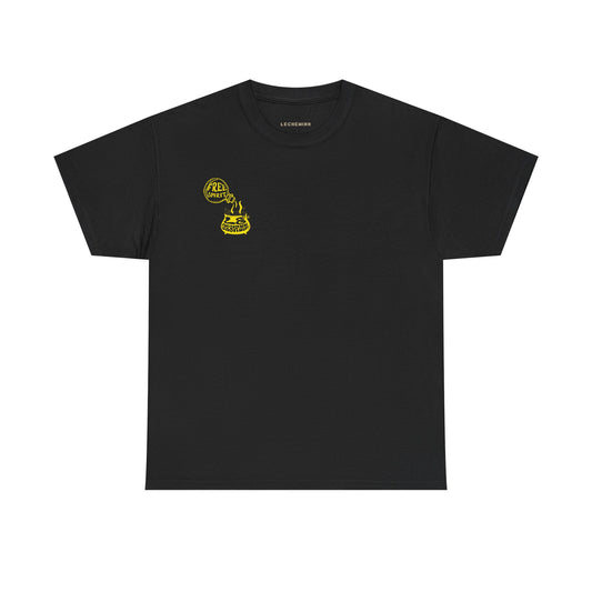 Heavy "Potions" Cotton Black/Yellow Tee