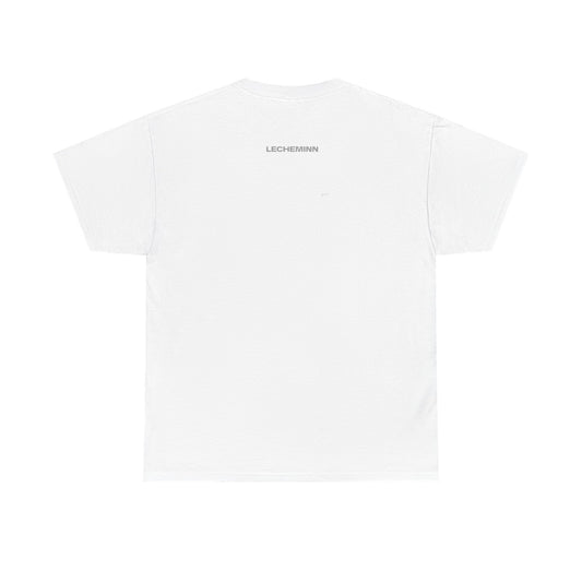 Heavy "Brainwashed Society" Cotton  White Tee