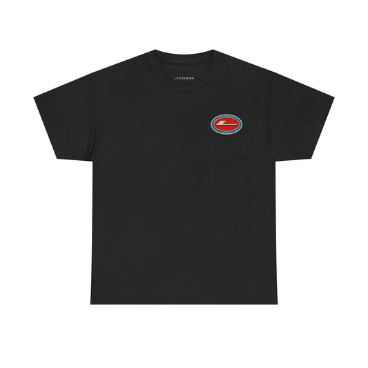 Heavy "16 " Cotton Black Tee