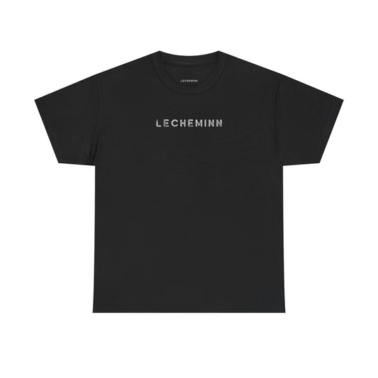 Heavy "X" Cotton Black Tee