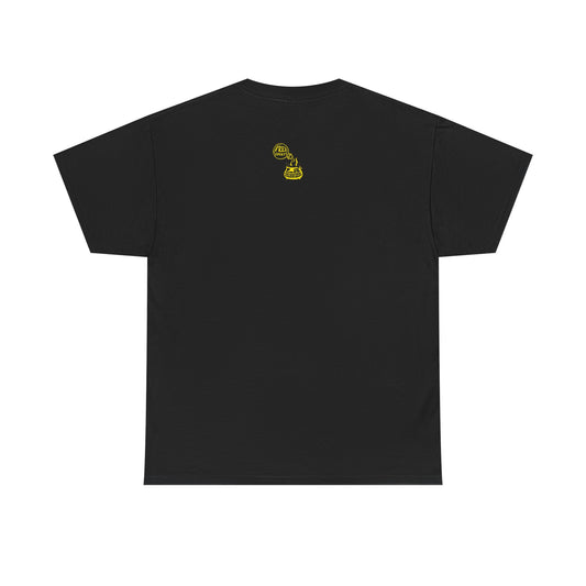 Heavy "Potions" Cotton Black/Yellow Tee
