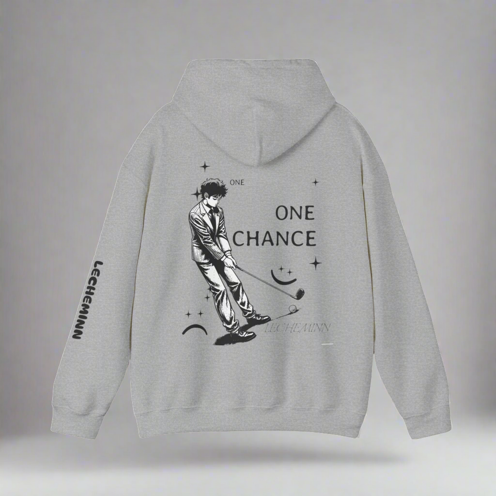 "One chance" Hooded Sweatshirt -Lecheminn-