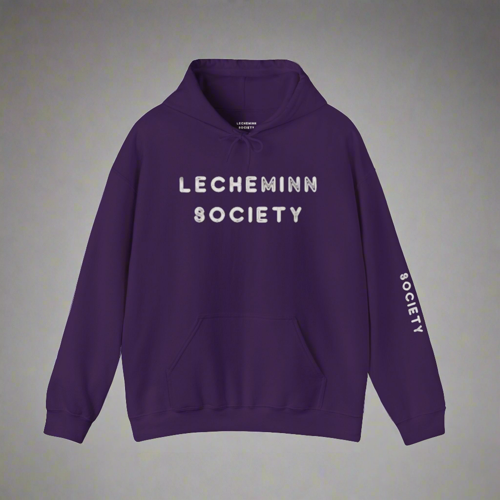 "Silence" Hooded Sweatshirt -Lecheminn-