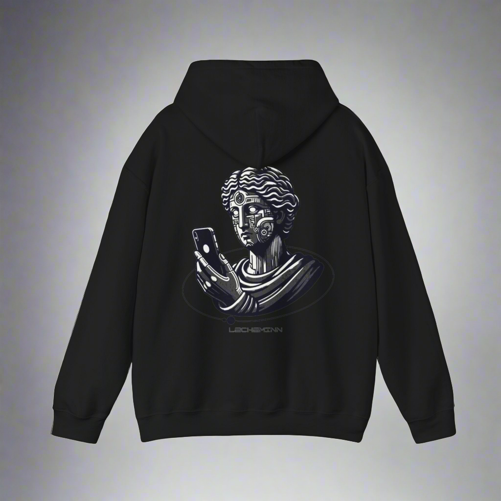 "Tec" Hooded Sweatshirt -Lecheminn-