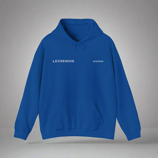 "XXX" Blue Unisex Heavy Blend Hooded Sweatshirt -Lecheminn-