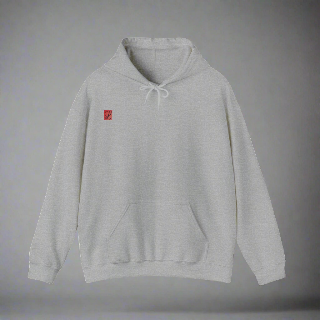 "L" Hooded Sweatshirt -Lecheminn-