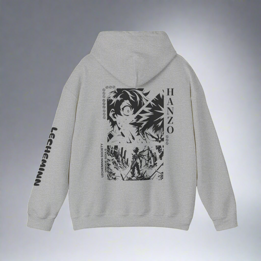 "Hanzo" Hooded Sweatshirt -Lecheminn-