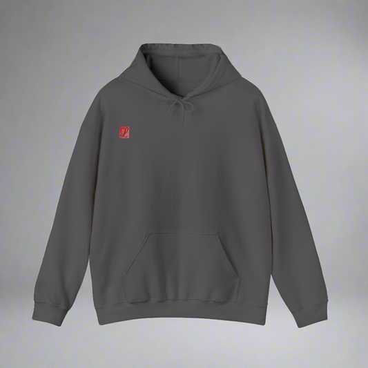 "L" Hooded Sweatshirt -Lecheminn-